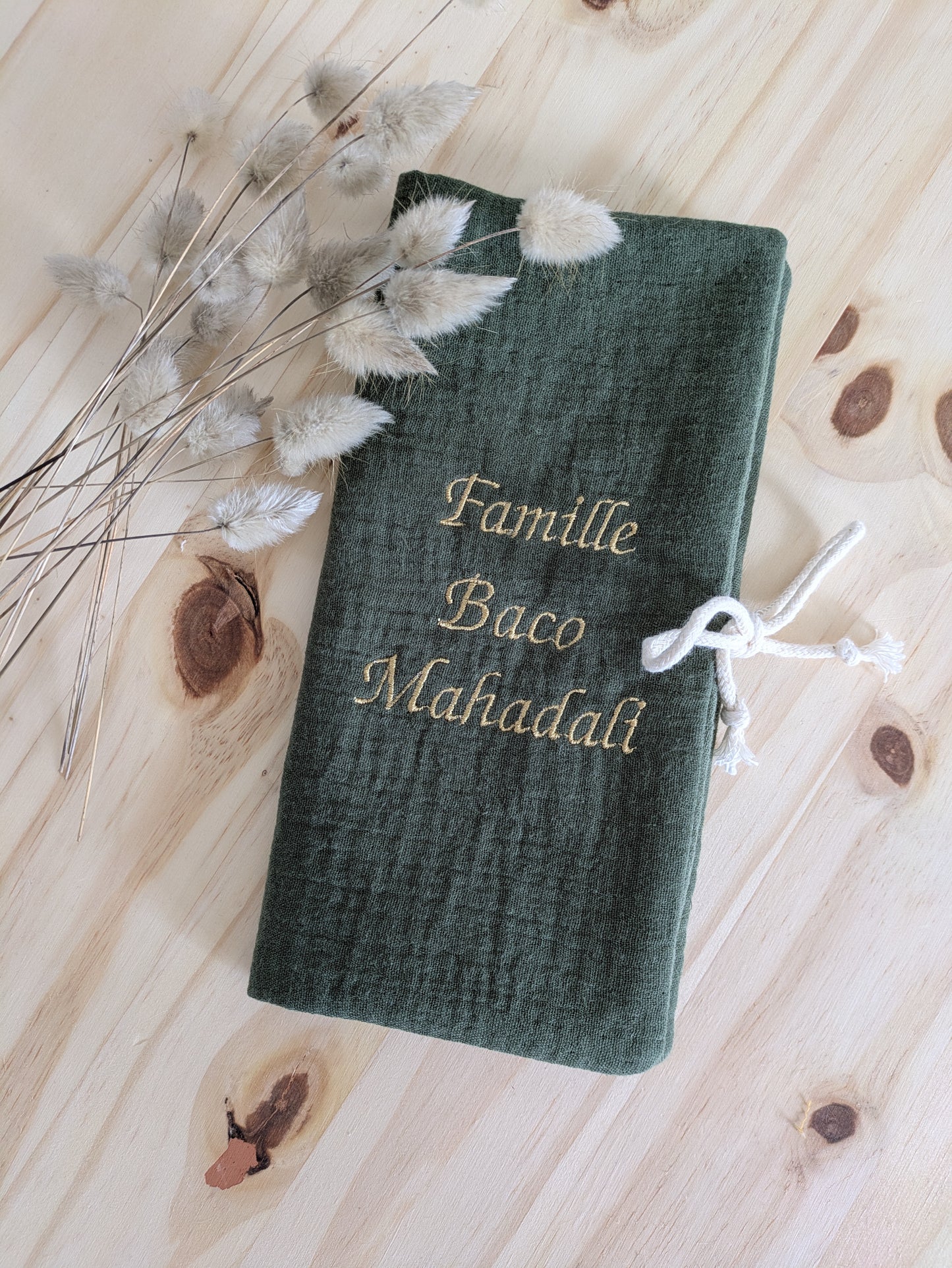 Protège livret de famille – modèle personnalisable