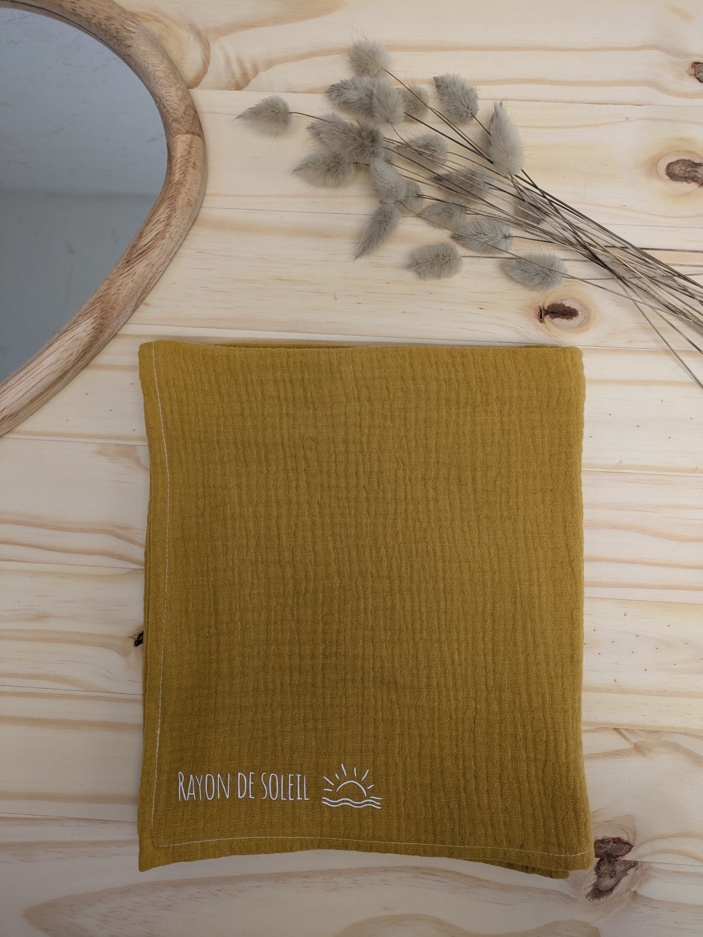 Lange Rayon de soleil jaune moutarde