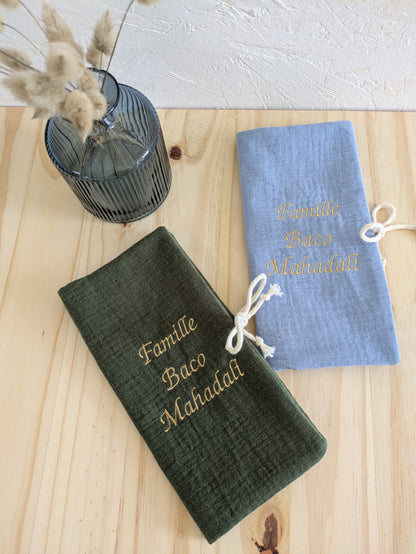 Protège livret de famille – modèle personnalisable