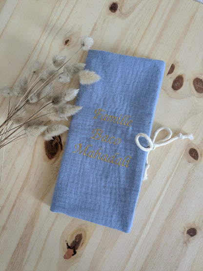 Protège livret de famille – modèle personnalisable