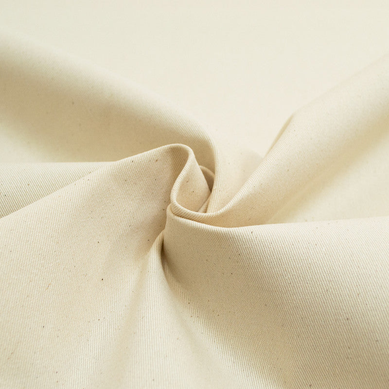 Coton épais écru
100% coton
Lavage : 30° 
Oeko-tex : oui
Blanchiment : Blanchiment à proscrire
Repassage : Repassage au fer froid (110 °C)
Nettoyage à sec : Nettoyage à sec à proscrire
Séchage : Séchage en machine à proscrire