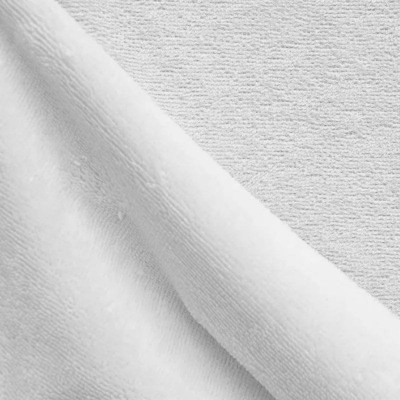 Micro Eponge Bambou Blanc
Oeko-tex : oui
40% coton, 20%polyester, 40% viscose bambou