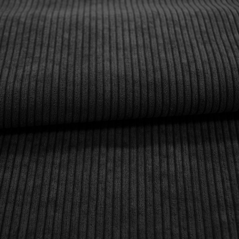 Velours épais côtelé 5mm noir
100% polyester
Oeko-tex : oui
Blanchiment : Blanchiment à proscrire
Repassage : Repassage au fer froid (110 °C)
Nettoyage à sec : Nettoyage à sec à proscrire
Séchage : Séchage en machine à proscrire